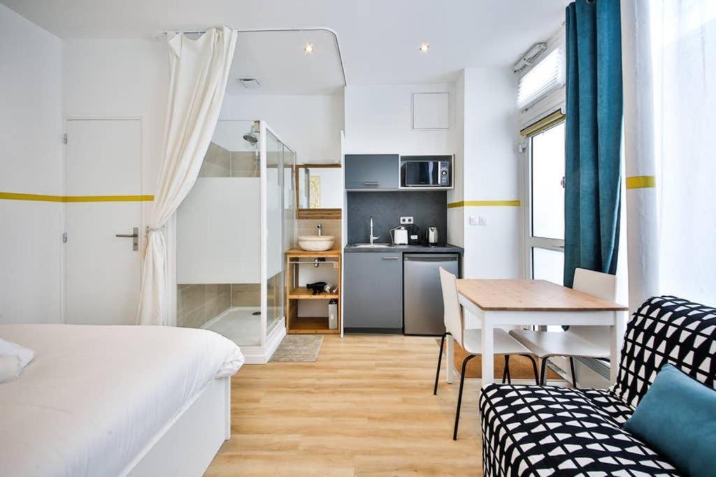 Cosy Independant Studio Proche Gare Et Jardin Paris Bagian luar foto