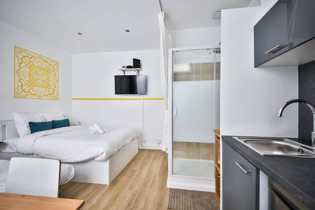 Cosy Independant Studio Proche Gare Et Jardin Paris Bagian luar foto